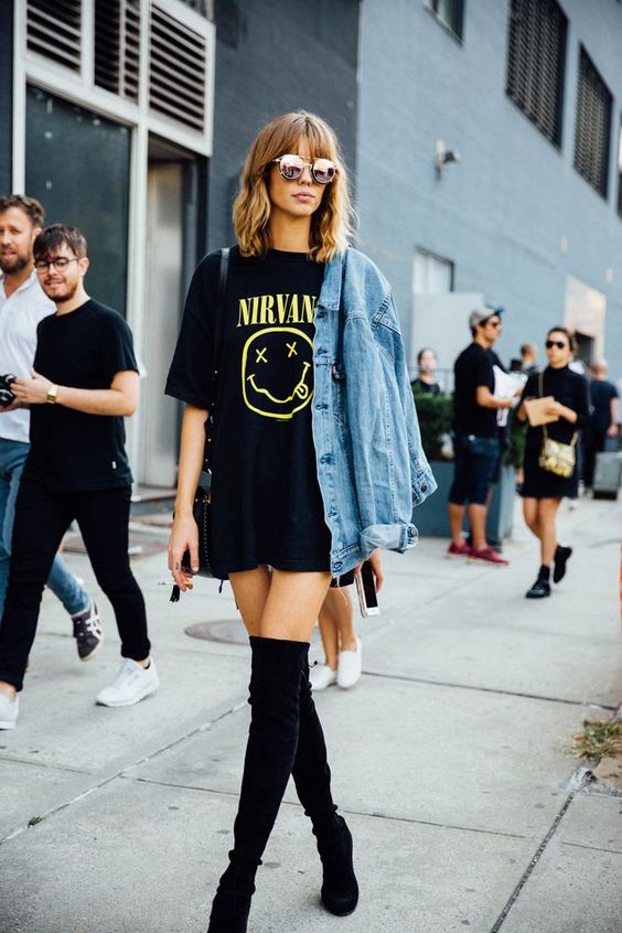 Style rock chic femme 2025