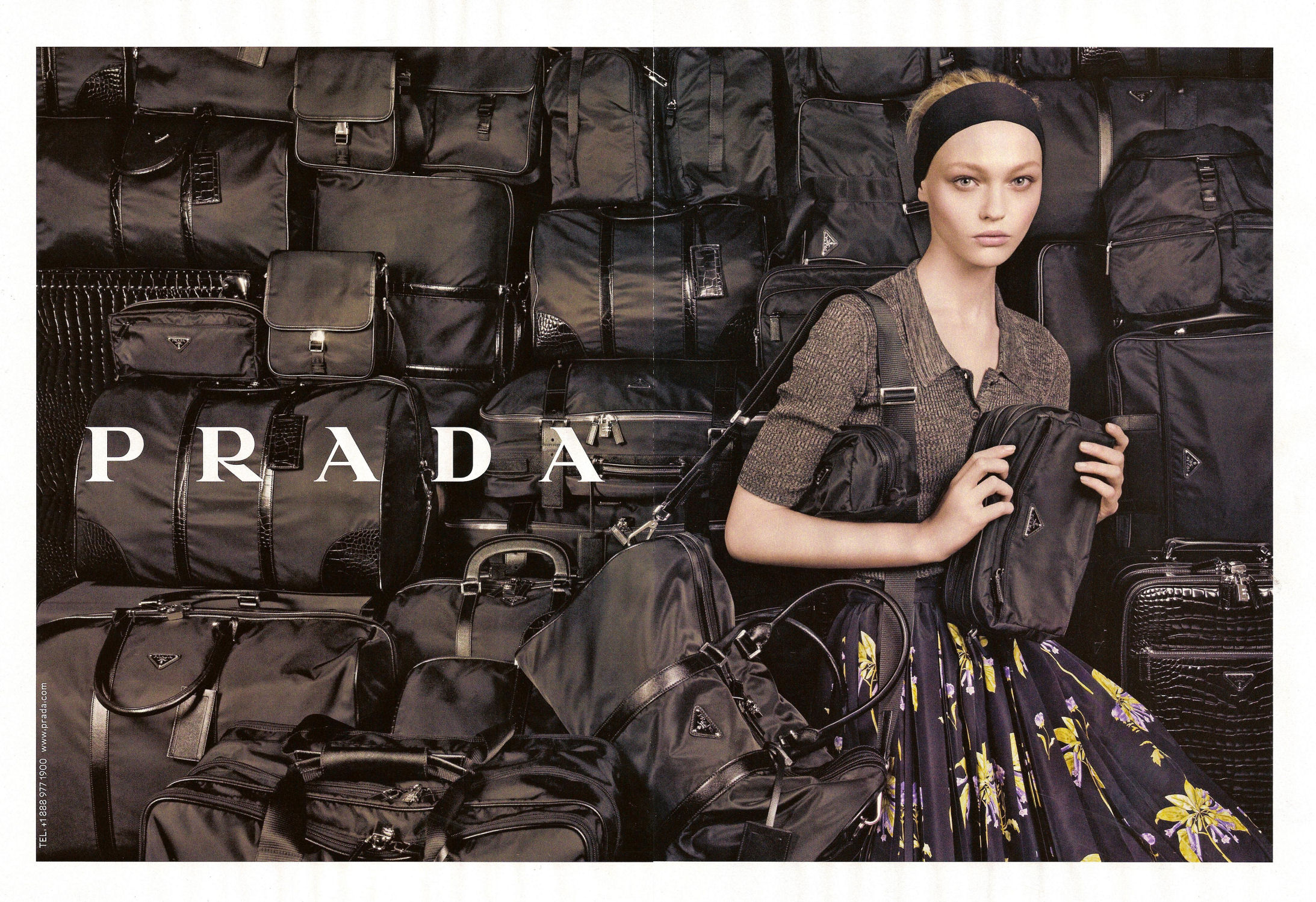 sasha pivovarova prada