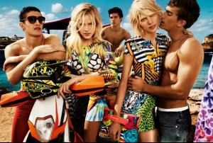 Aline Weber, Emily DiDonato, Ginta Lapina, Chris Bunn, Chris Petersen & Thomas Guarracino for Just Cavalli SS 2013 Ad Campaing3.jpg