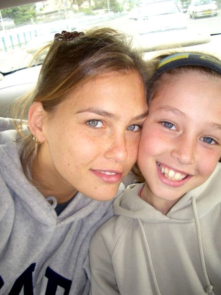 Дети бари. Bar Refaeli in childhood.