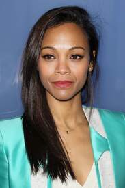 Zoe Saldana Prabal Gurung Fall 2012 Collection show February 11, 2012 in New York City. 003.jpg