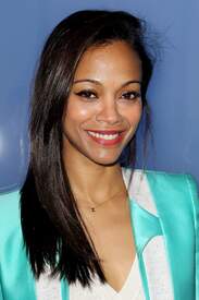 Zoe Saldana Prabal Gurung Fall 2012 Collection show February 11, 2012 in New York City. 005.jpg