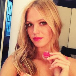 20 Thank you @rmsbeauty for my lovely makeup today and my presie!! New #sacred lip shine! #yummy 13.jpg