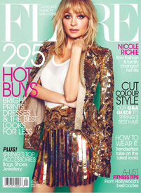 Flare April 2012 - Nicole Richie 01.jpg