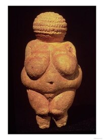 Venus of Willendorf (from the Neolithic period) is a fertility goddess, showing her full, nurturing breasts and a shapely bod_0001.jpg
