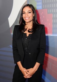 Rosario Dawson speaks during The Private Dinner At Moynihan Station NYC 8.5.2012.jpg