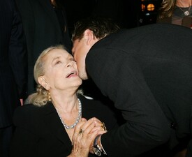 Leonardo DiCaprio Lauren Bacall Warner B.jpg