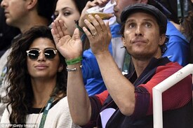 Pride_ Matthew McConaughey was joined by his wife Camila Alves as they watched Team USA take on Team Australia in a men's basketba_0001.jpg