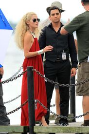 CU-Rachael Taylor and Minka Kelly on the set of Charlie's Angels in Miami-33.jpg