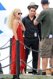 CU-Rachael Taylor and Minka Kelly on the set of Charlie's Angels in Miami-34.jpg