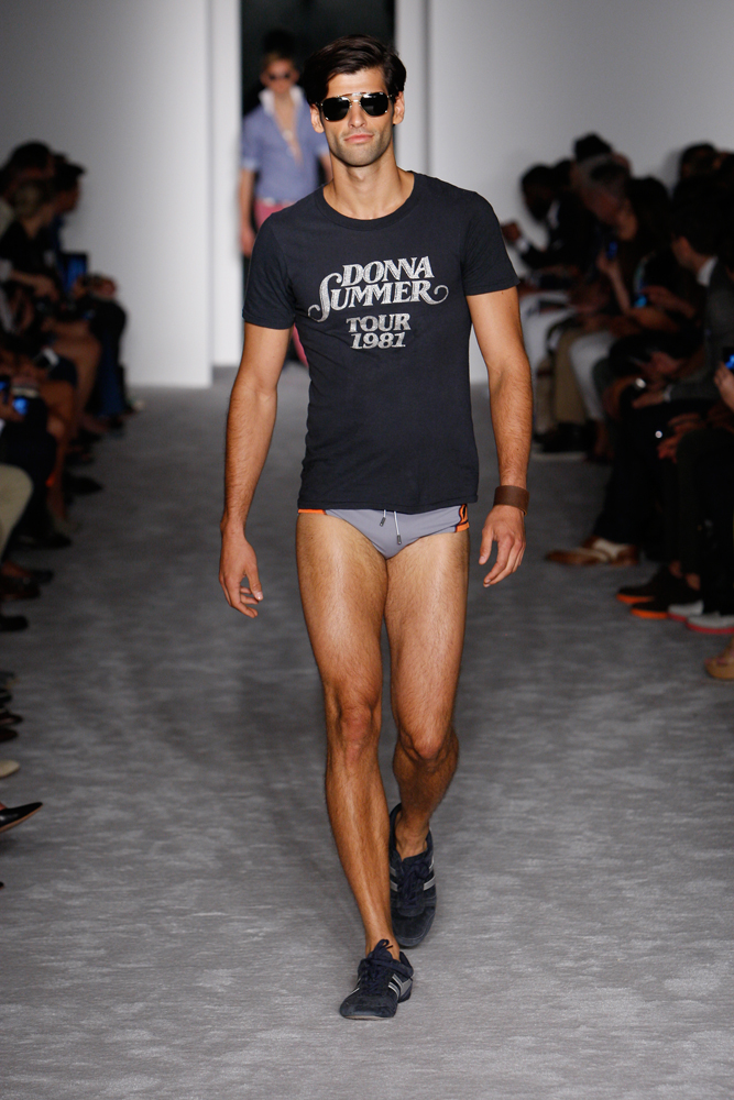 Who is this model? Michael Bastian SS13 show