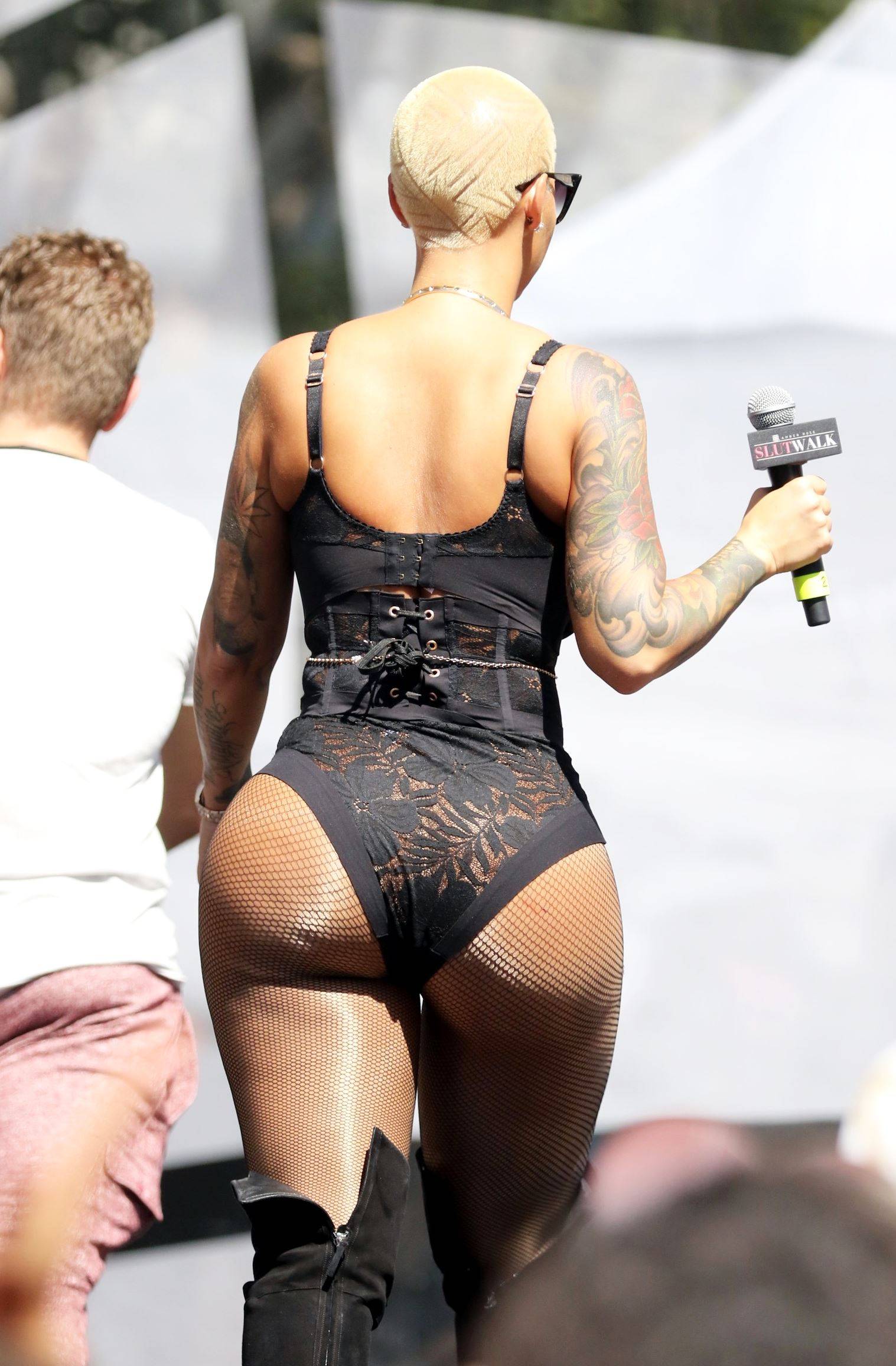 Amber Rose - Amber Rose Slut Walk In LA 10/1/2016.