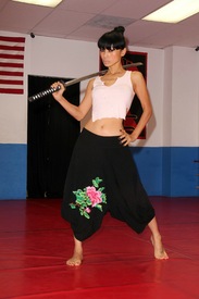 Bai Ling does some martial arts training in L.A. 16.12.2014_01.jpg