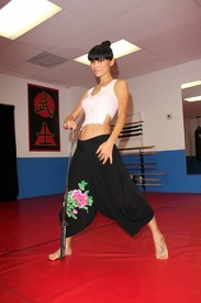 Bai Ling does some martial arts training in L.A. 16.12.2014_06.jpg