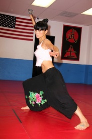 Bai Ling does some martial arts training in L.A. 16.12.2014_09.jpg