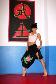 Bai Ling does some martial arts training in L.A. 16.12.2014_16.jpg