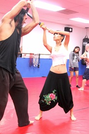 Bai Ling does some martial arts training in L.A. 16.12.2014_23.jpg