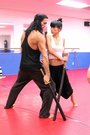 Bai Ling does some martial arts training in L.A. 16.12.2014_25.jpg