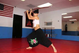 Bai Ling does some martial arts training in L.A. 16.12.2014_28.jpg