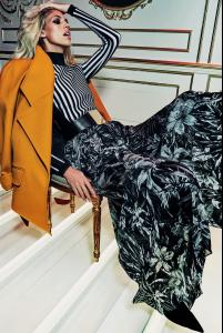 Fashion Model @ Devon Windsor And Cindy Bruna For Balmain Pre-Fall 2015 1.jpg