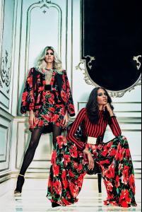 Fashion Model @ Devon Windsor And Cindy Bruna For Balmain Pre-Fall 2015 21.jpg