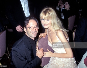 Herb Ritts and Claudia Schiffer file photo during Herb Ritts, Fashion and Celebrity Photographer, Dies at Age 50 in New York City, United States..jpg