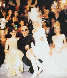 Karl looking jolly with his models.jpg