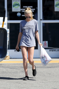 Abby Champion - wears popular 'Spiritual Gangster' Tee in Los Angeles 03.10.2016_4.jpg