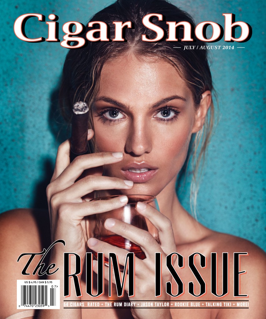 Bruna for Cigar Snob, July/August 2014.