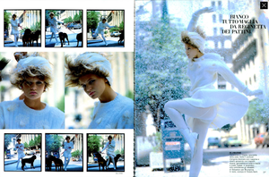 Vogue Italia JulyAugust 1985,Sportivo e Femminile si Fondono in una Moda Nuova,Bill King 7.png
