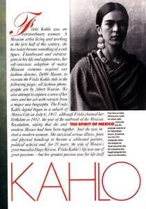 UK ELLE May 1989,Frida Kahlo,Albert Watson 1.jpg
