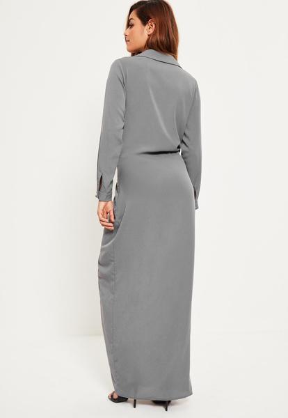 grey-wrap-front-shirt-maxi-dress 3.jpg