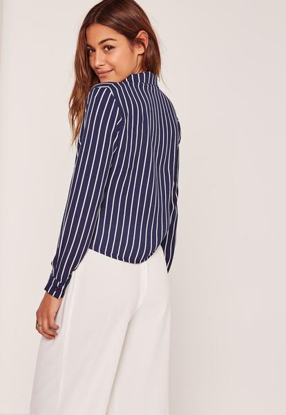 vertical-stripe-pyjama-style-shirt-navy 4.jpg