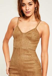 tan-faux-suede-binding-detail-bodycon-dress 2.jpg