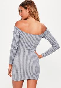 blue-ribbed-wrap-over-bodycon-dress 3.jpg