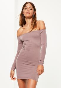 pink-rose-long-sleeve-loop-back-bodycon-dress.jpg