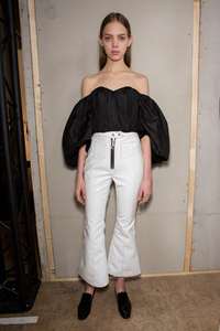 Mariana Zaragoza at Ellery Fall 2017 RTW Paris Backstage 3.jpg
