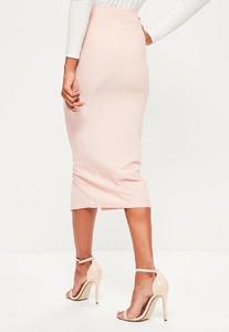 pink-split-front-longline-slinky-midi-skirt 2.jpg