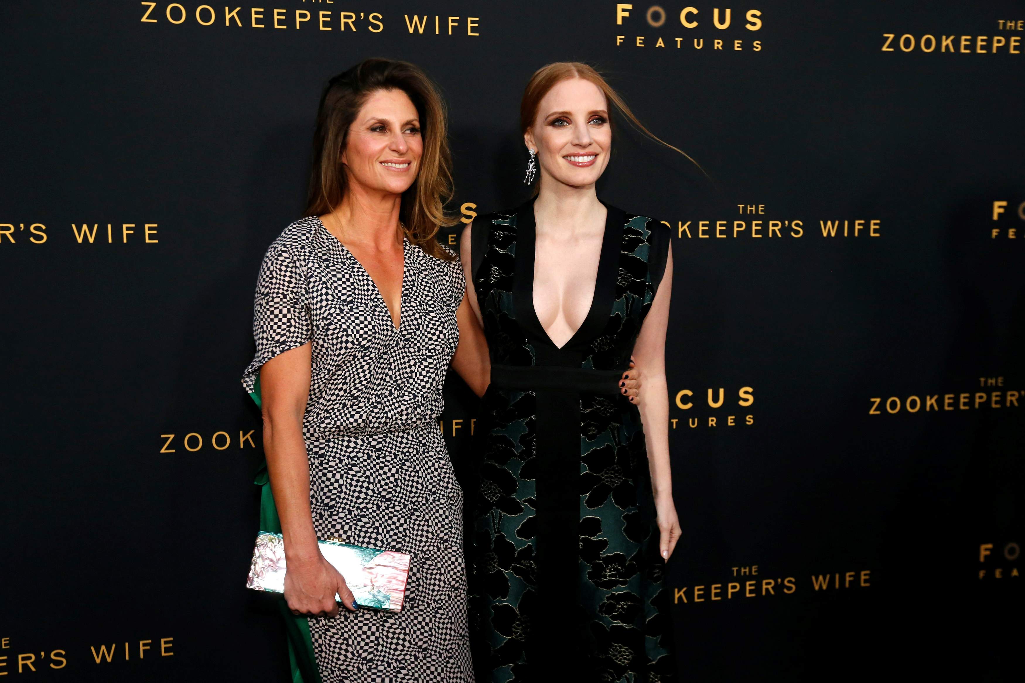 The Zookeeper's Wife'' premiere, Los Angeles, Mar 27 '1...