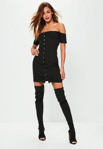 black-studded-popper-detail-bardot-bodycon-dress 1.jpg