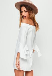 white-bardot-frill-sleeve-shift-dress 3.jpg