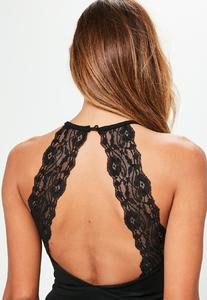 black-lace-back-stretch-crepe-playsuit 3.jpg