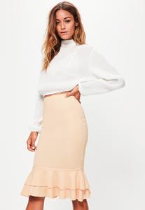 petite-nude-scuba-double-frill-hem-midi-skirt.jpg