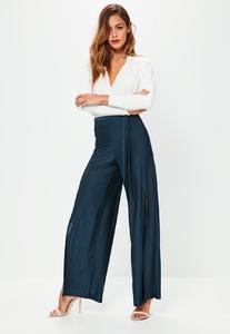 navy-slinky-split-front-tie-waist-wide-leg-trousers 1.jpg