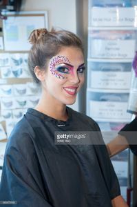 iris-mittenaere-miss-universe-2016-gets-made-up-into-a-mj-warrior-at-picture-id682479140.jpg