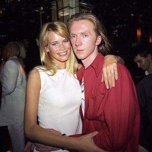 Claudia Schiffer & Philip Treacy in a Versace party at Ritz Hotel, Paris - 1995.jpg