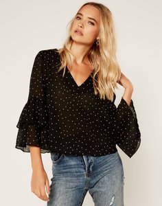 fara-frilled-sleeve-blouse-spot-front-bl33831spt.jpg