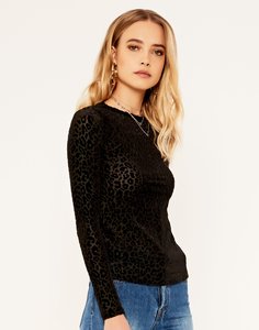 leopard-flocking-long-sleeve-mesh-top-black-detail-tl30558brn.jpg