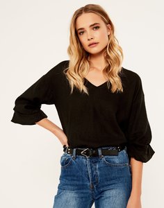 linen-blend-balloon-sleeve-top-black-front-bs35354lv.jpg