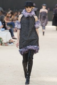 Alexandra Micu at Chanel Fall 2017 Coture.jpg